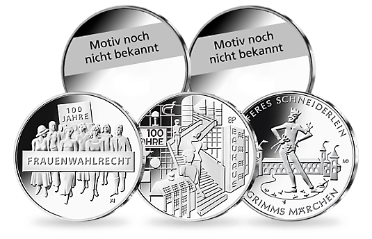 20-Euro-Silbermünzen