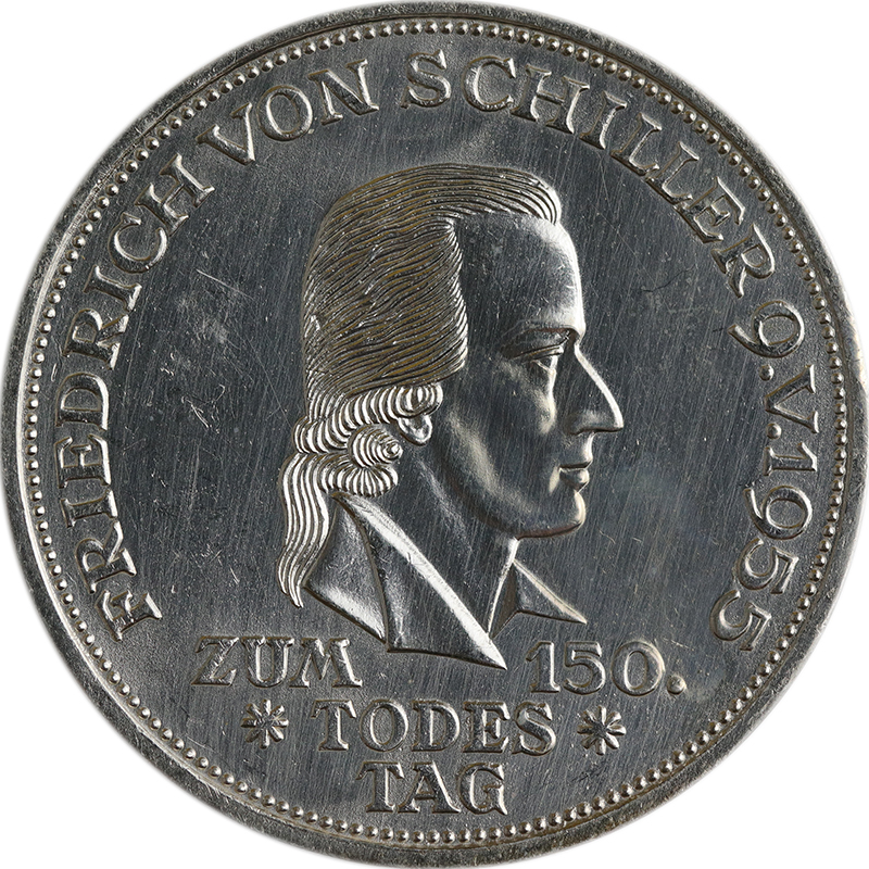 Deutsche Fünf-Mark-Gedenkmünzen starteten 1952 | MDM-Münzenblog