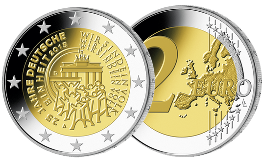 2-Euro-Gedenkmünze zum Mauerfall | MDM Münzenblog