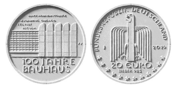 Münzwettbewerb zur Bauhaus-Silbermünze 20 Euro | MDM-Münzenblog