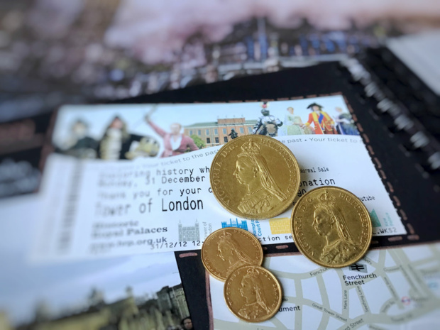 Königin Victorias Sovereign-Goldmünzen mit Jubilee Head (Vorderseiten) | MDM-Blog