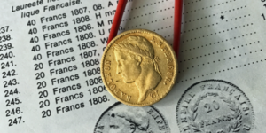 20-Francs-Goldmünzen Napoleon Typ 5
