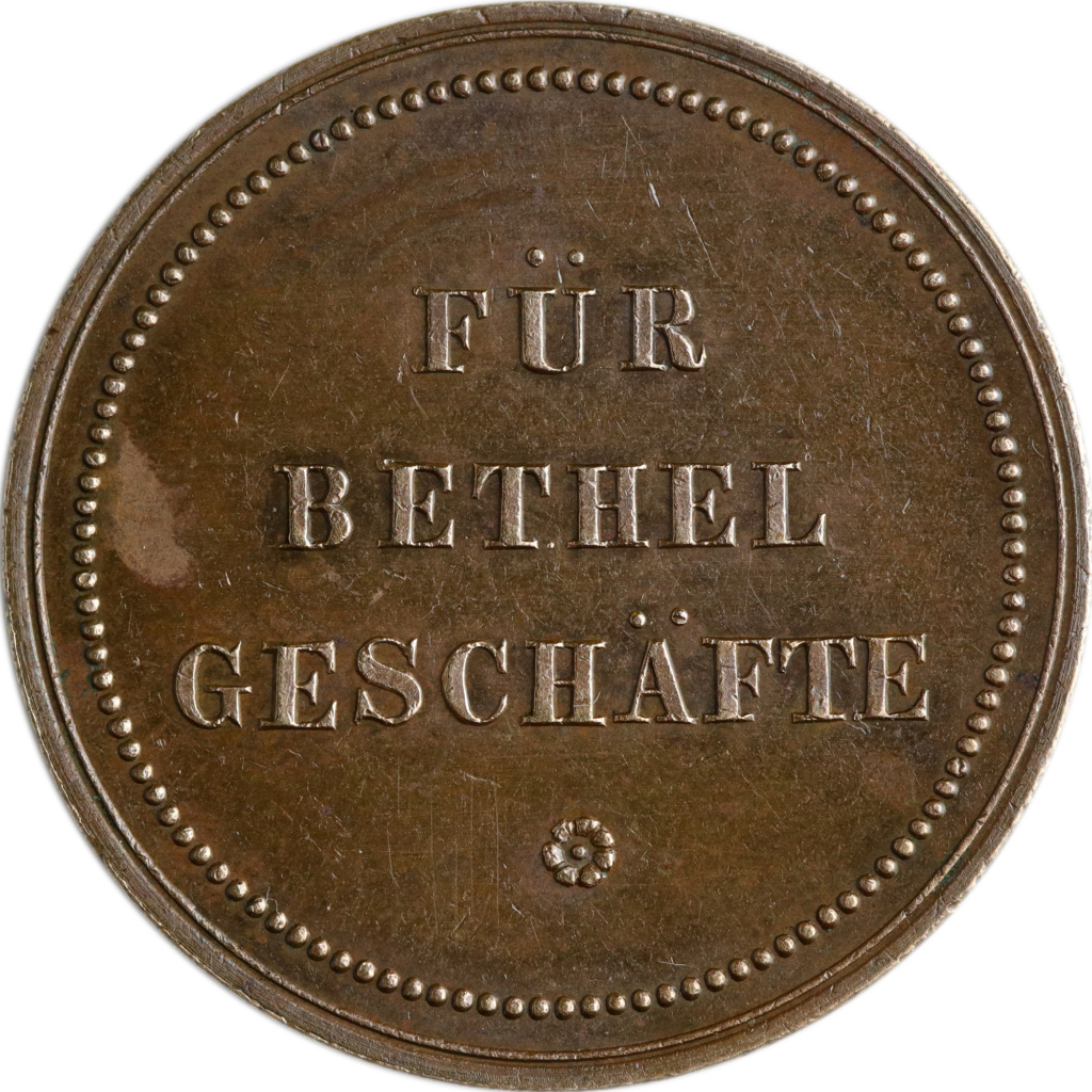 Bethel-Euro: 50 Bethel-Pfennig 1931, Bildseite | MDM-Blog