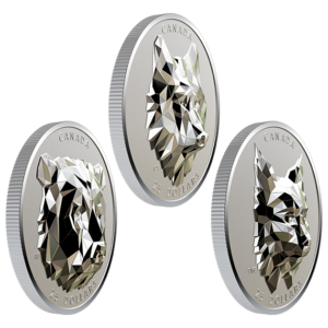 Multifaceted Animal Head Royal Canadian Mint